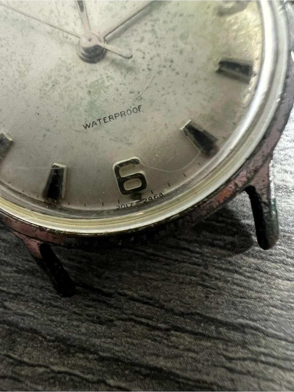 1968 Timex Silver Dial Men's Watch Head